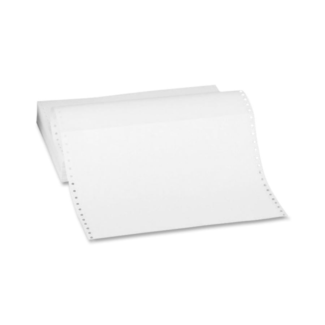 14 7/8 x 11 White 4-Part Carbonless Computer Fo...